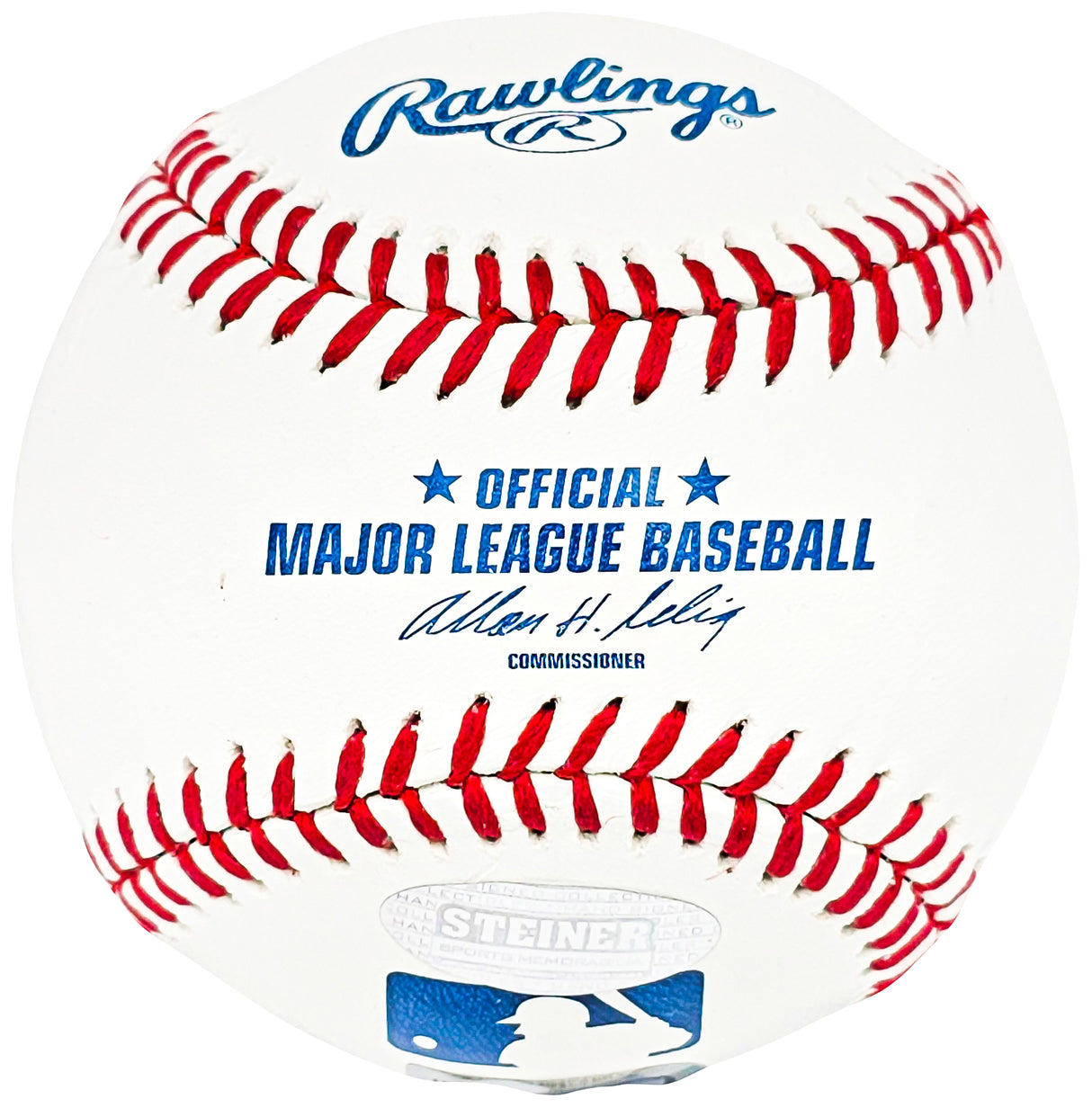 Rickey Henderson Autographed Official MLB Baseball Oakland A's, New York Yankees "HOF 2009" MLB Holo & Steiner Holo SKU #213866