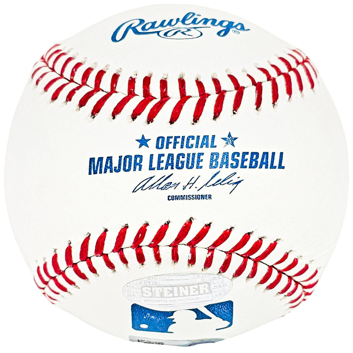 Rickey Henderson Autographed Official MLB Baseball Oakland A's, New York Yankees "HOF 2009" MLB Holo & Steiner Holo SKU #213869