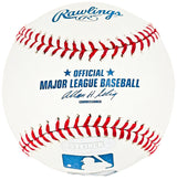 Rickey Henderson Autographed Official MLB Baseball Oakland A's, New York Yankees "HOF 2009" MLB Holo & Steiner Holo SKU #213879