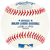 Rickey Henderson Autographed Official MLB Baseball Oakland A's, New York Yankees "HOF 2009" Steiner Holo SKU #213881
