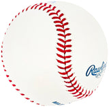 Rickey Henderson Autographed Official MLB Baseball Oakland A's, New York Yankees "HOF 2009" MLB Holo & Steiner Holo SKU #213882