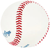 Rickey Henderson Autographed Official MLB Baseball Oakland A's, New York Yankees "HOF 2009" MLB Holo & Steiner Holo SKU #213882