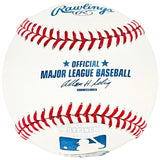 Rickey Henderson Autographed Official MLB Baseball Oakland A's, New York Yankees "HOF 2009" MLB Holo & Steiner Holo SKU #213883
