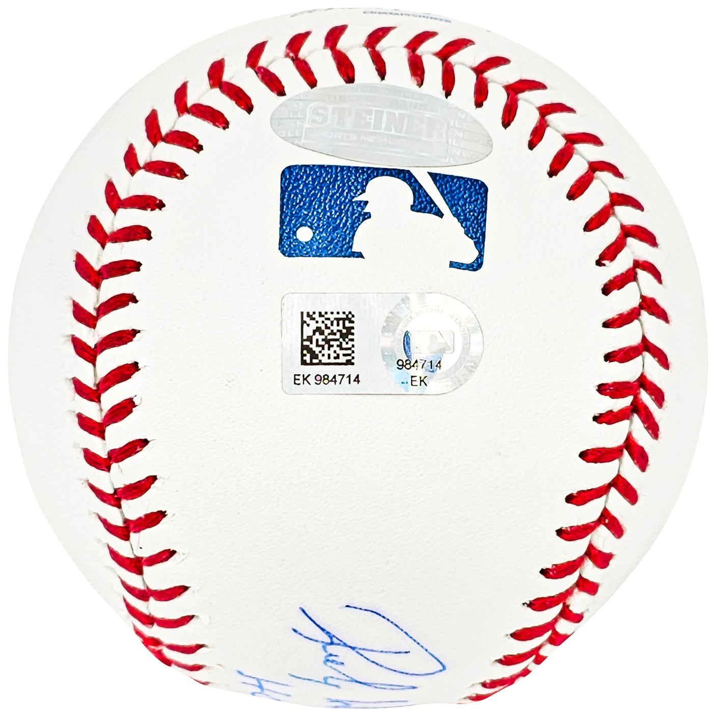 Rickey Henderson Autographed Official MLB Baseball Oakland A's, New York Yankees "HOF 2009" MLB Holo & Steiner Holo SKU #213884