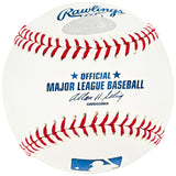 Rickey Henderson Autographed Official MLB Baseball Oakland A's, New York Yankees "HOF 2009" Steiner Holo SKU #213885