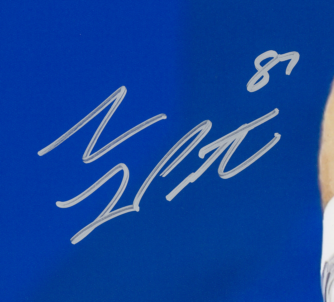 Sam LaPorta Autographed 16x20 Photo Detroit Lions Beckett BAS Witness Stock #225895