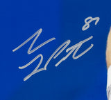 Sam LaPorta Autographed 16x20 Photo Detroit Lions Beckett BAS Witness Stock #225895