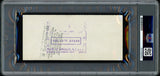 Bill Russell Autographed 3x6 Check Boston Celtics PSA/DNA Stock #239746