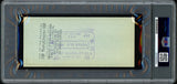 Bill Russell Autographed 3x6 Check Boston Celtics PSA/DNA Stock #239747