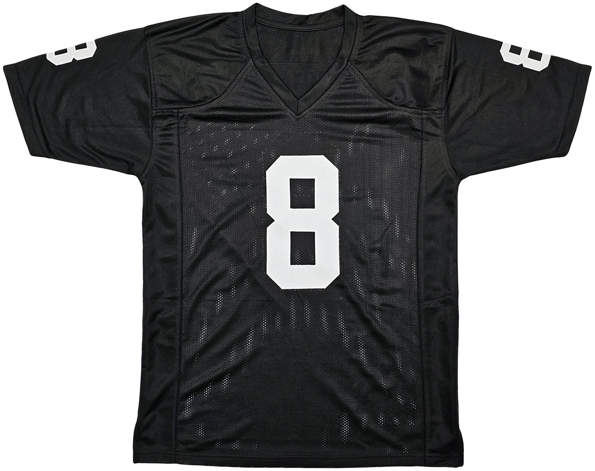 Oakland Raiders Ray Guy Autographed Black Jersey "HOF '14" Beckett BAS QR Stock #212446