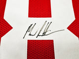 San Francisco 49ers Marcus Lattimore Autographed Red Jersey Beckett BAS QR Stock #212445