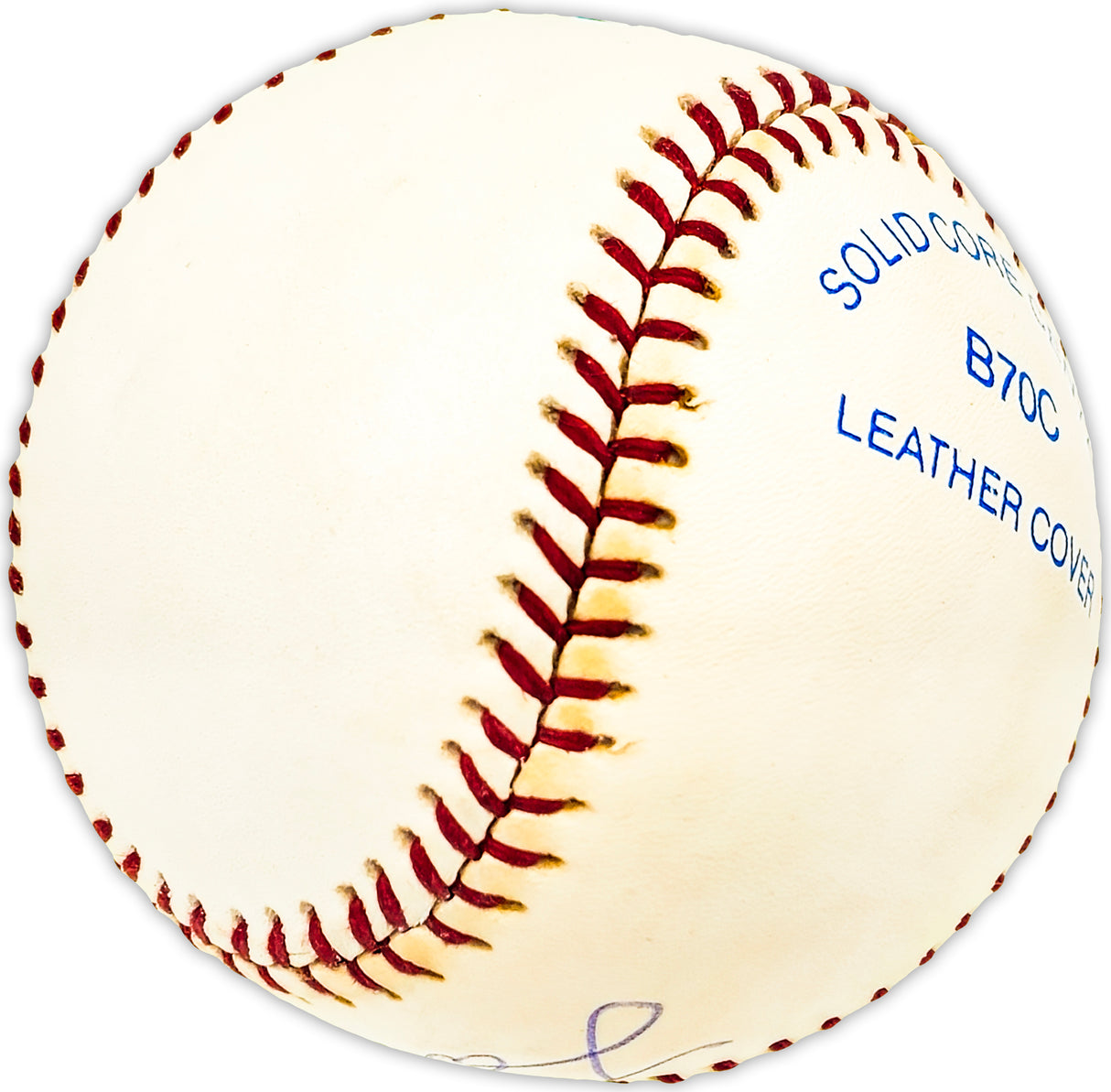 Larry Miggins Autographed Official League Baseball St. Louis Cardinals Beckett BAS QR #BM25045