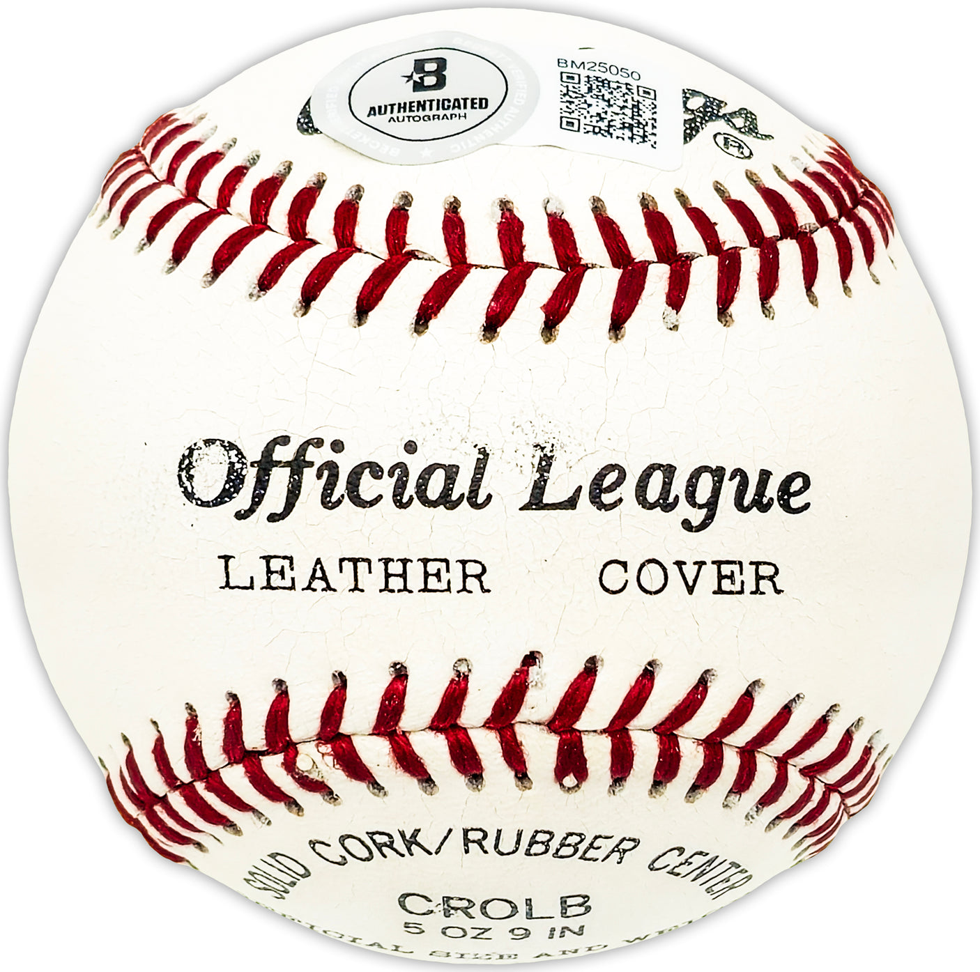 Ed Moe Burtschy Autographed Official League Baseball Philadelphia A's Beckett BAS QR #BM25050