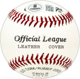 Ed Moe Burtschy Autographed Official League Baseball Philadelphia A's Beckett BAS QR #BM25050