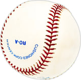 Jake Wood Autographed Official AL Baseball Detroit Tigers Beckett BAS QR #BM25069