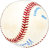 Mickey Stanley Autographed Official AL Baseball Detroit Tigers Beckett BAS QR #BM25072