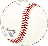 Preston Ward Autographed Official NL Baseball Los Angeles Dodgers, Chicago Cubs Beckett BAS QR #BM25081