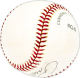 Preston Ward Autographed Official NL Baseball Los Angeles Dodgers, Chicago Cubs Beckett BAS QR #BM25081