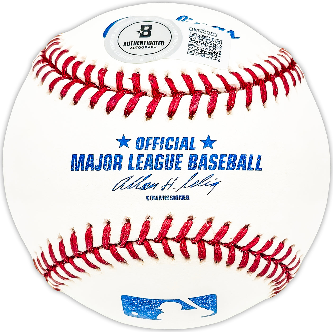 Drungo Hazewood Autographed Official MLB Baseball Baltimore Orioles Beckett BAS QR #BM25083