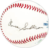 Russ Sullivan Autographed Official MLB Baseball Detroit Tigers Beckett BAS QR #BM25086