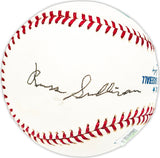 Russ Sullivan Autographed Official MLB Baseball Detroit Tigers Beckett BAS QR #BM25086