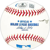 Russ Sullivan Autographed Official MLB Baseball Detroit Tigers Beckett BAS QR #BM25086