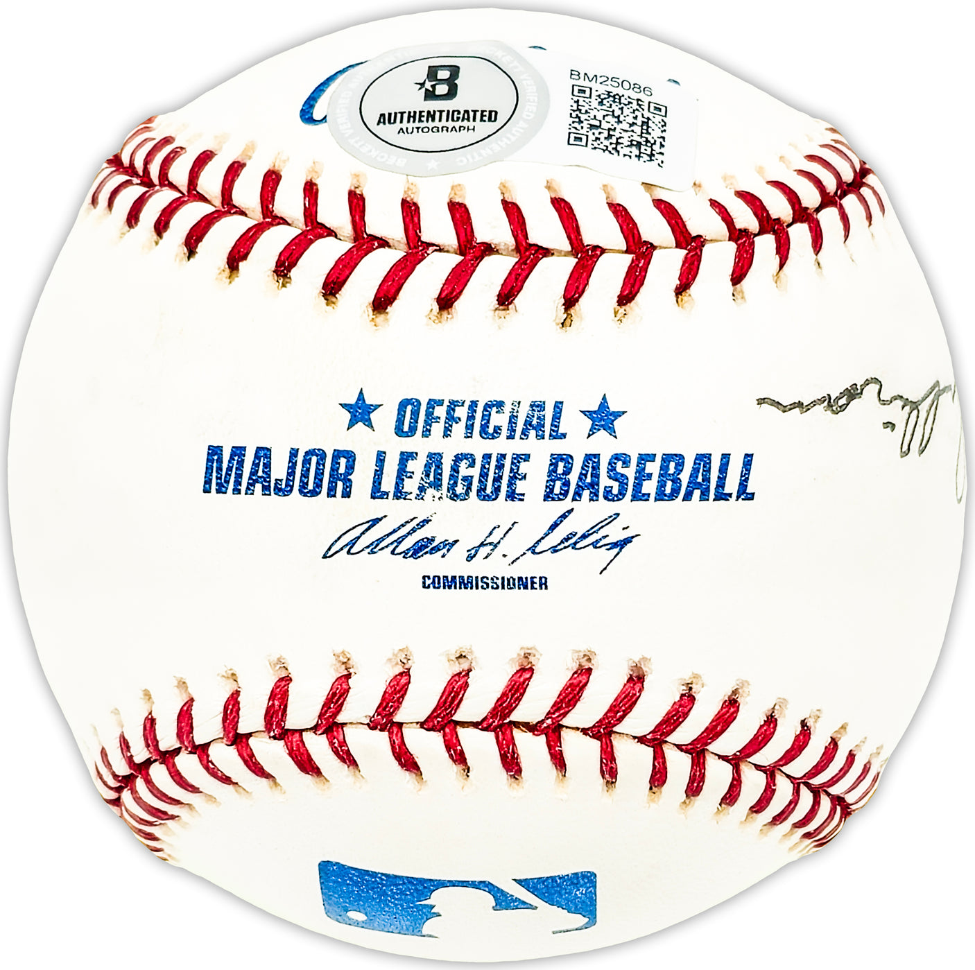 Russ Sullivan Autographed Official MLB Baseball Detroit Tigers Beckett BAS QR #BM25086