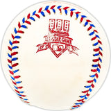 Barney Bernie Mussill Autographed Official 1997 All Star Game Logo Baseball Philadelphia Phillies Beckett BAS QR #BM25087