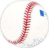Johnny Edwards Autographed Official MLB Baseball St. Louis Cardinals "1968 NL Champs" Beckett BAS QR #BM25100