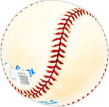 Luis Alvarado Autographed Official AL Baseball Boston Red Sox Beckett BAS QR #BM25104