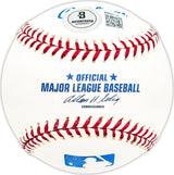 Ted Schreiber Autographed Official MLB Baseball New York Mets Beckett BAS QR #BM25118