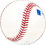 Carl Thomas Autographed Official MLB Baseball Cleveland Indians Beckett BAS QR #BM25120