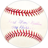 Ford "Moon" Mullen Autographed Official MLB Baseball Philadelphia Phillies "1944 Phillies" Beckett BAS QR #BM25122