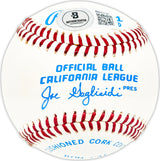Bob Engel Autographed Official California League Baseball Umpire "NL Umpire 1965-90" Beckett BAS QR #BM25134