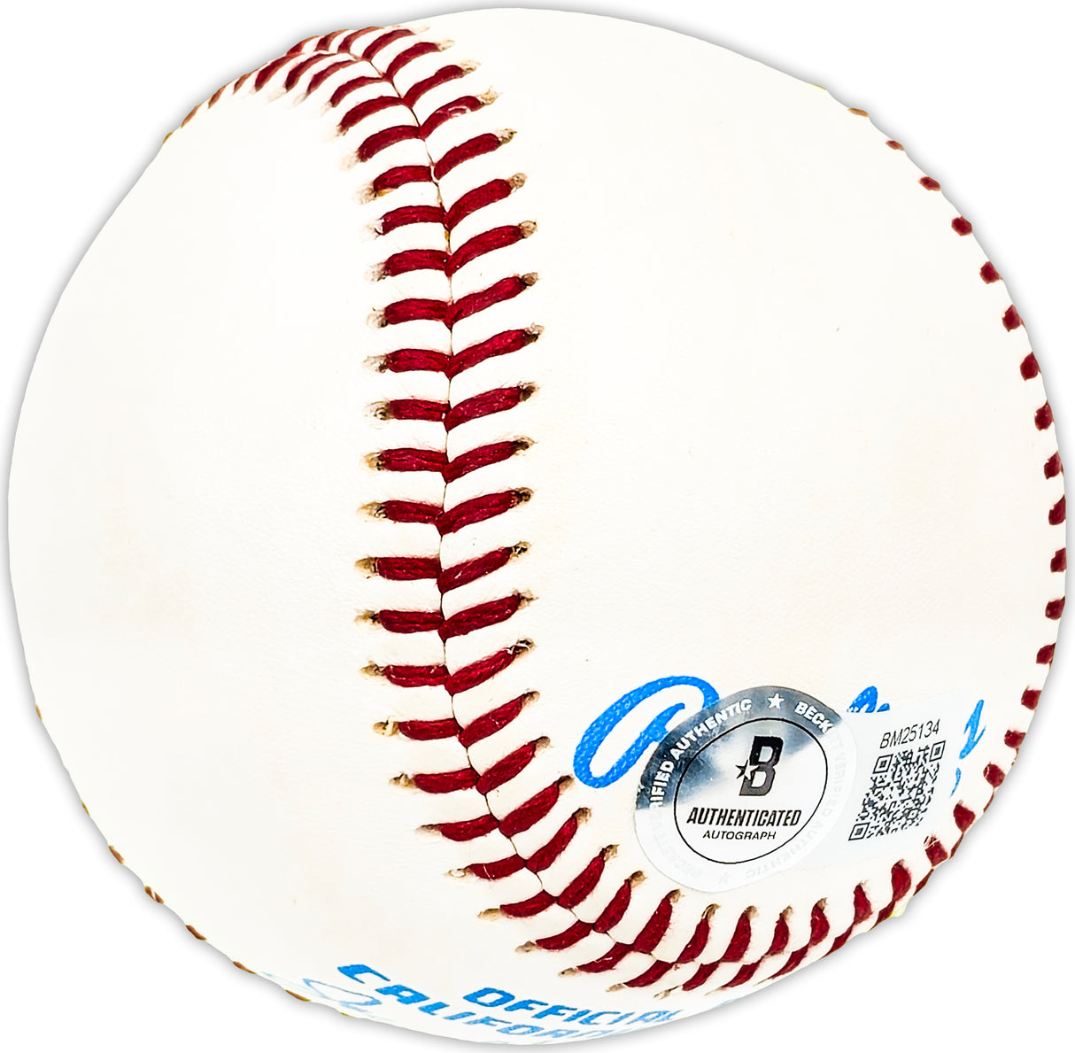 Bob Engel Autographed Official California League Baseball Umpire "NL Umpire 1965-90" Beckett BAS QR #BM25134