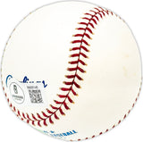 Ed Spiezio Autographed Official MLB Baseball St. Louis Cardinals, San Diego Padres Beckett BAS QR #BM25145