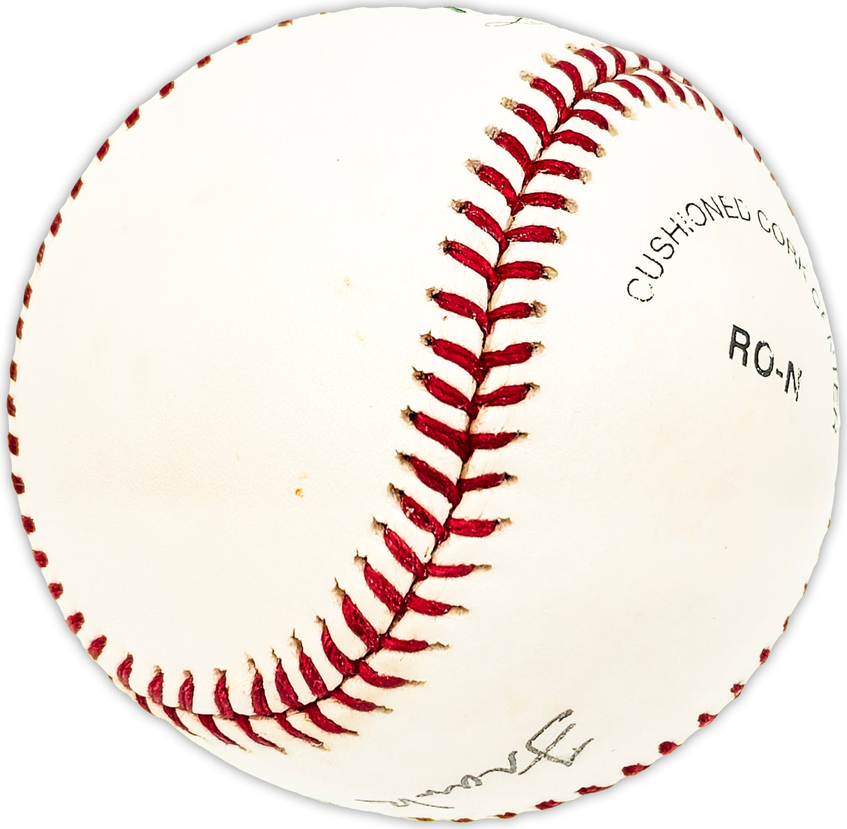 Frank Ernaga Autographed Official NL Baseball Chicago Cubs Beckett BAS QR #BM25151