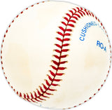 Dave Pope Autographed Official AL Baseball Baltimore Orioles, Cleveland Indians Beckett BAS QR #BM25152