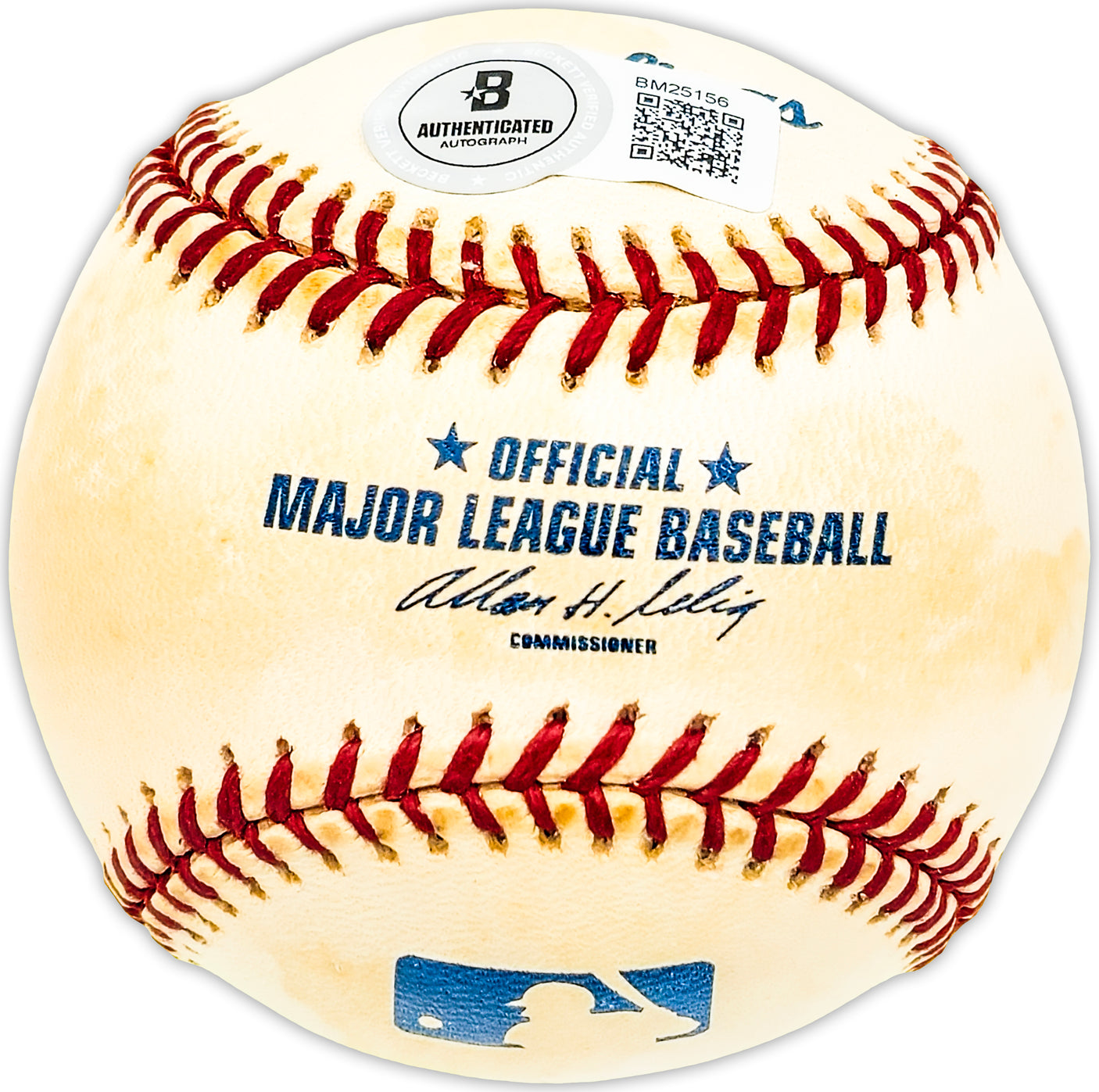 Ed Yost Autographed Official MLB Baseball New York Mets "The Walking Man" Beckett BAS QR #BM25156