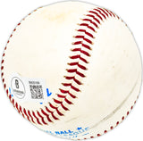Hugh Alexander Autographed Official Rawlings Baseball Cleveland Indians Beckett BAS QR #BM25169