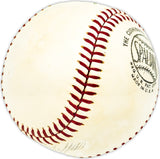 Billy Muffett Autographed Official Giles NL Baseball Boston Red Sox Beckett BAS QR #BM25171