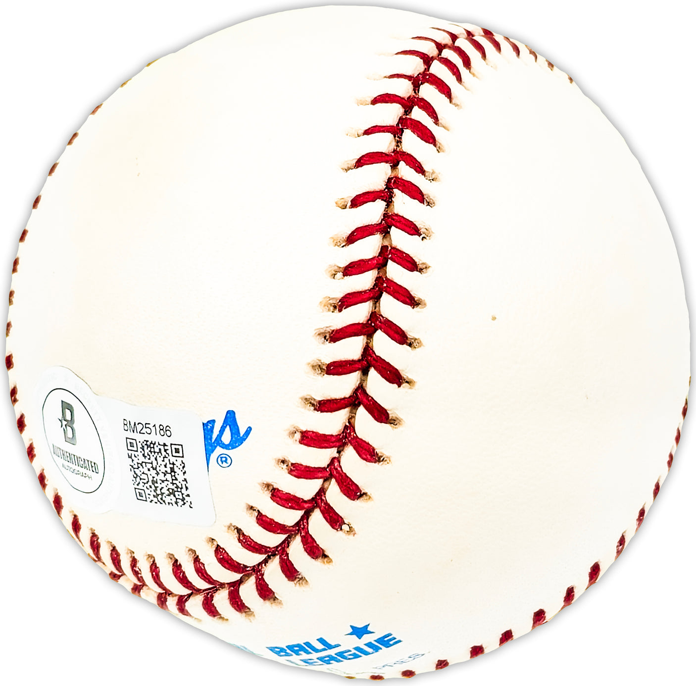 Ray Boone Autographed Official AL Baseball Detroit Tigers Beckett BAS QR #BM25186