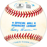 Coot Veal Autographed Official AL Baseball Tigers, Senators Beckett BAS QR #BM25200