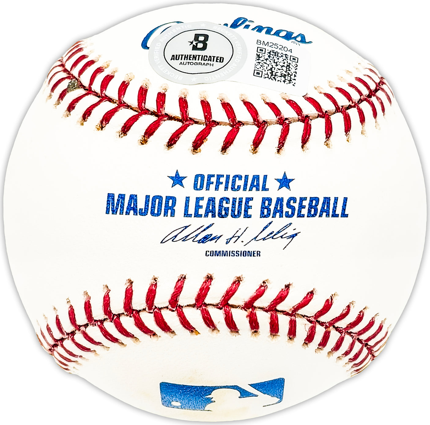 Al Santorini Autographed Official MLB Baseball St. Louis Cardinals Beckett BAS QR #BM25204