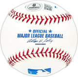 Jose Zardon Autographed Official MLB Baseball Washington Senators Beckett BAS QR #BM25205