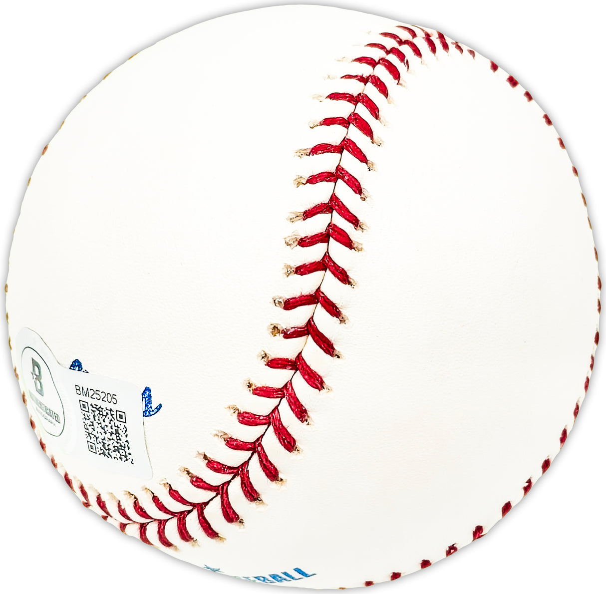 Jose Zardon Autographed Official MLB Baseball Washington Senators Beckett BAS QR #BM25205
