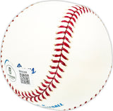 Rocky Bridges Autographed Official MLB Baseball Brooklyn Dodgers "Brooklyn Dodgers 51-52" Beckett BAS QR #BM25208