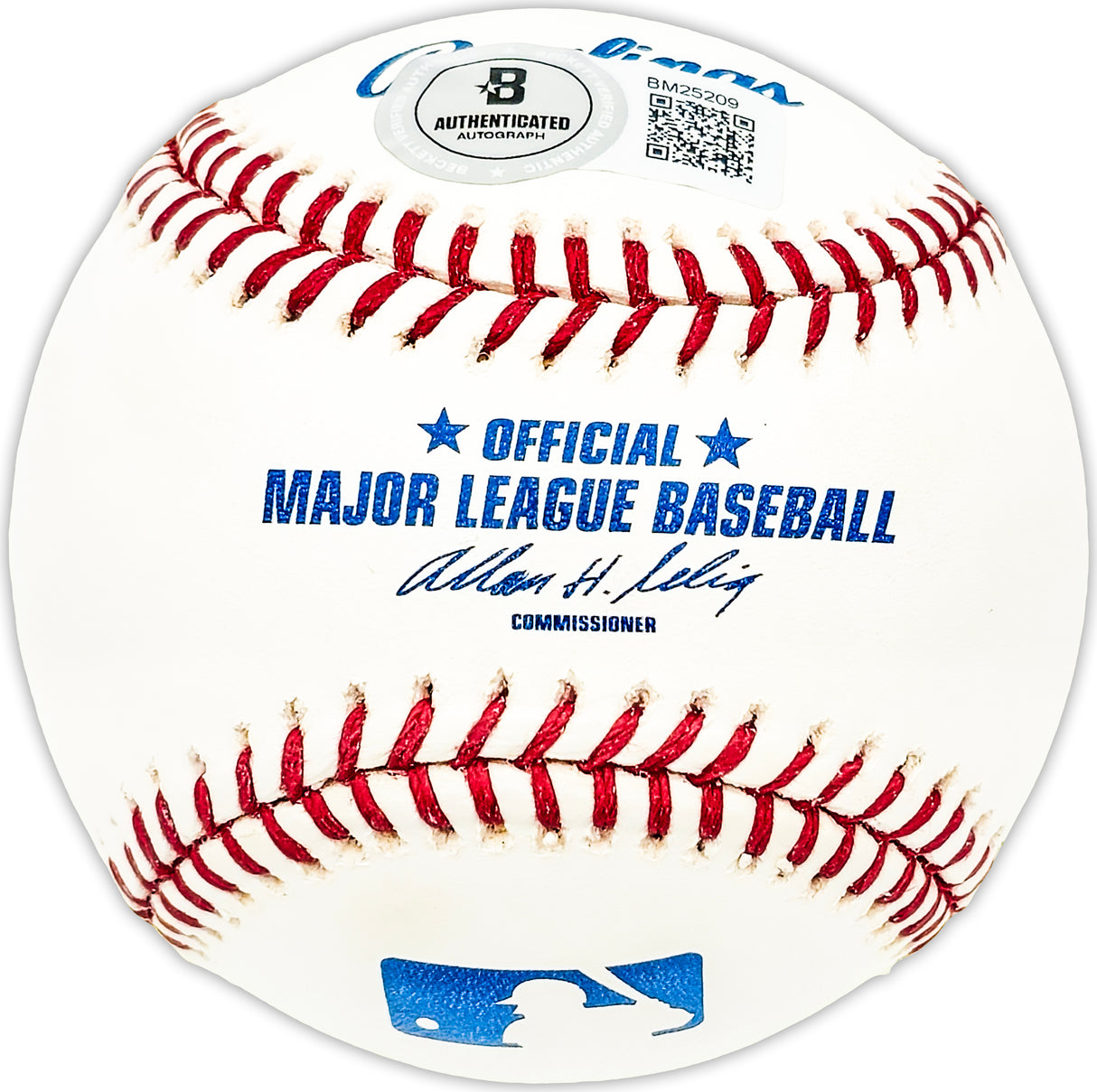 Don Minnick Autographed Official MLB Baseball Washington Senators "1957 Senators" Beckett BAS QR #BM25209