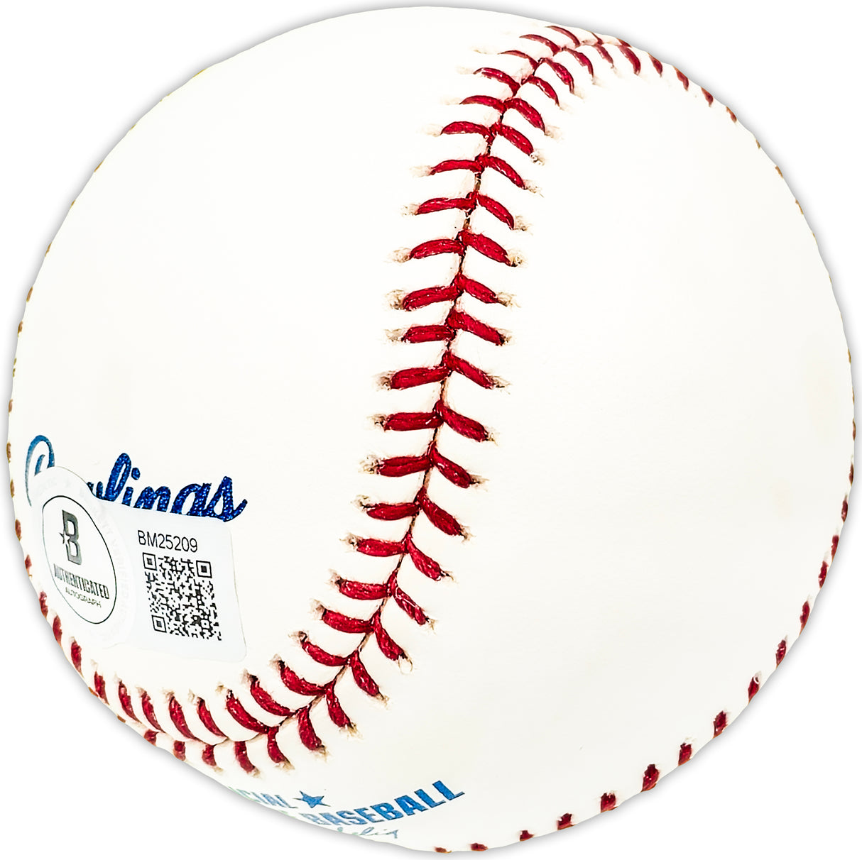 Don Minnick Autographed Official MLB Baseball Washington Senators "1957 Senators" Beckett BAS QR #BM25209