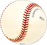 Charlie Sands Autographed Official NL Baseball New York Yankees, Pittsburgh Pirates Beckett BAS QR #BM25216